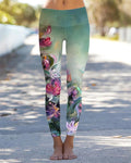 Artistic Floral Leggings