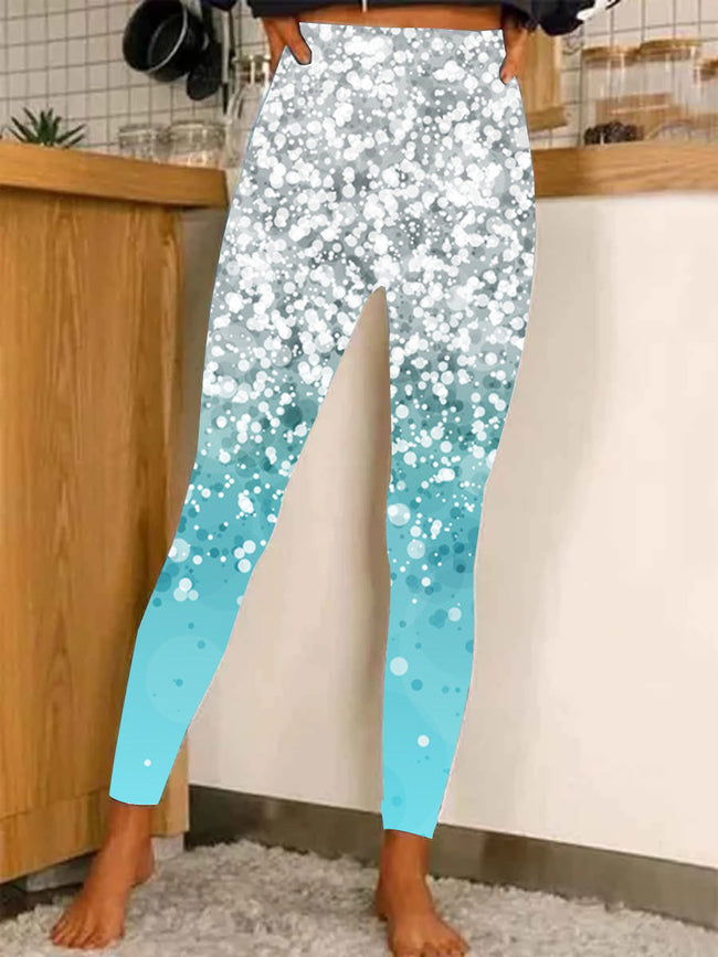 Women's Glitter Casual Leggings