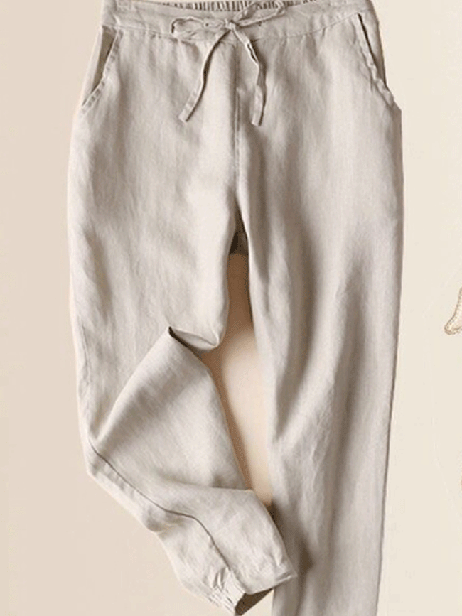 Loose Solid Color All-Match Casual Pants