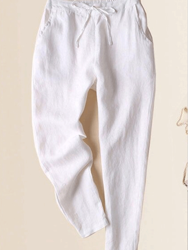 Loose Solid Color All-Match Casual Pants