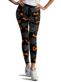 HALLOWEEN BATSY WEBS LEGGINGS