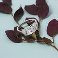 Personalized Birth Month Flower Wide Ring