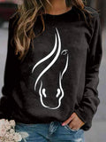 Women's Western Horse Casual  Sweatshirt