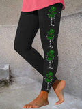 Women's Clover Print Leggings