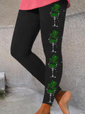 Women's Clover Print Leggings