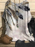 Women's Western Printed Casual Top