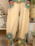 Women's Vintage Mandala Print Lounge Pants